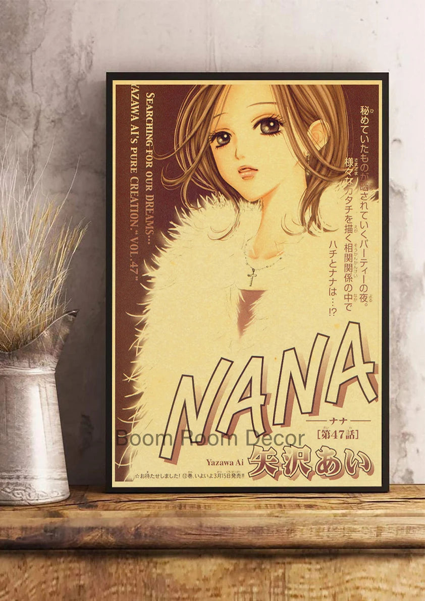 NANA Retro Kraft Poster