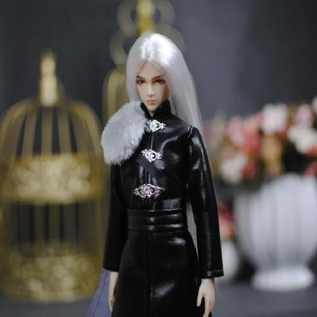 30cm Doll Chinese Ancient Costume Accessories 1/6 Male BJD Doll Figures Flexible Body Boy Doll Long Hair Boyfriend Toys Gift