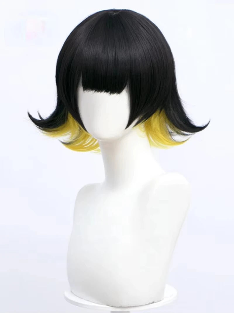 Anime Cosplay  Role Play High Temperature Silk with Hair Net Costume Wigs Character Props