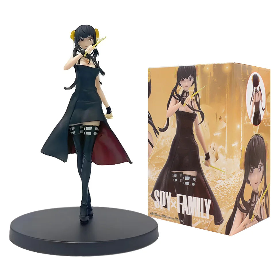 16CM SPY×FAMILY Anime Figure Kawai Anya Forger Yor Forger Action Figures Standing Figurine Collectible Model Doll Toys In Stock