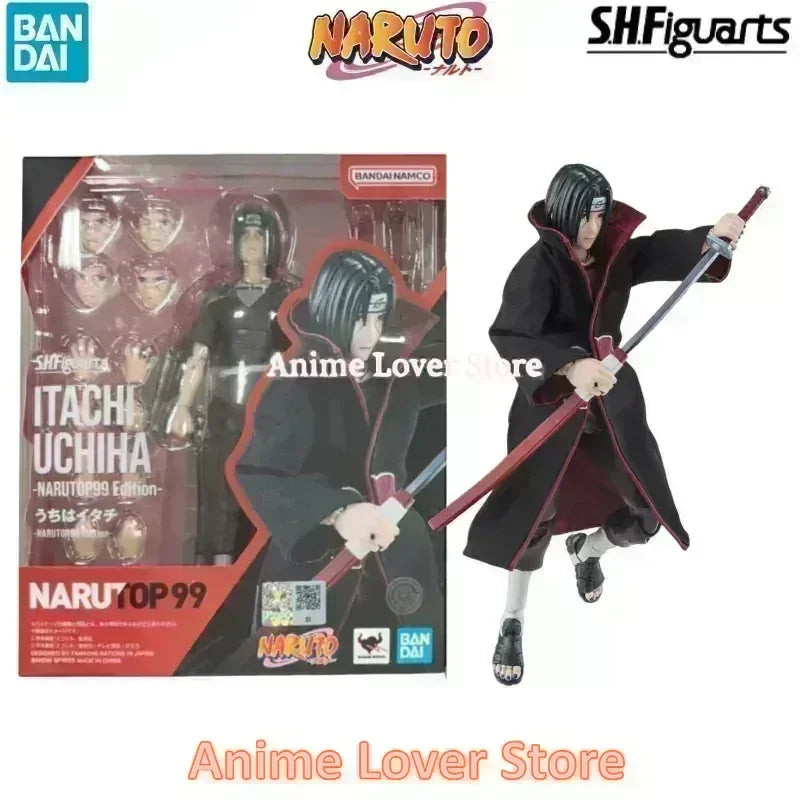 Bandai SHF Naruto Uzumaki Naruto Uchiha Sasuke Madara Haruno Sakura Hatake Kakashi Jiraiya Orochimaru Anime Figures