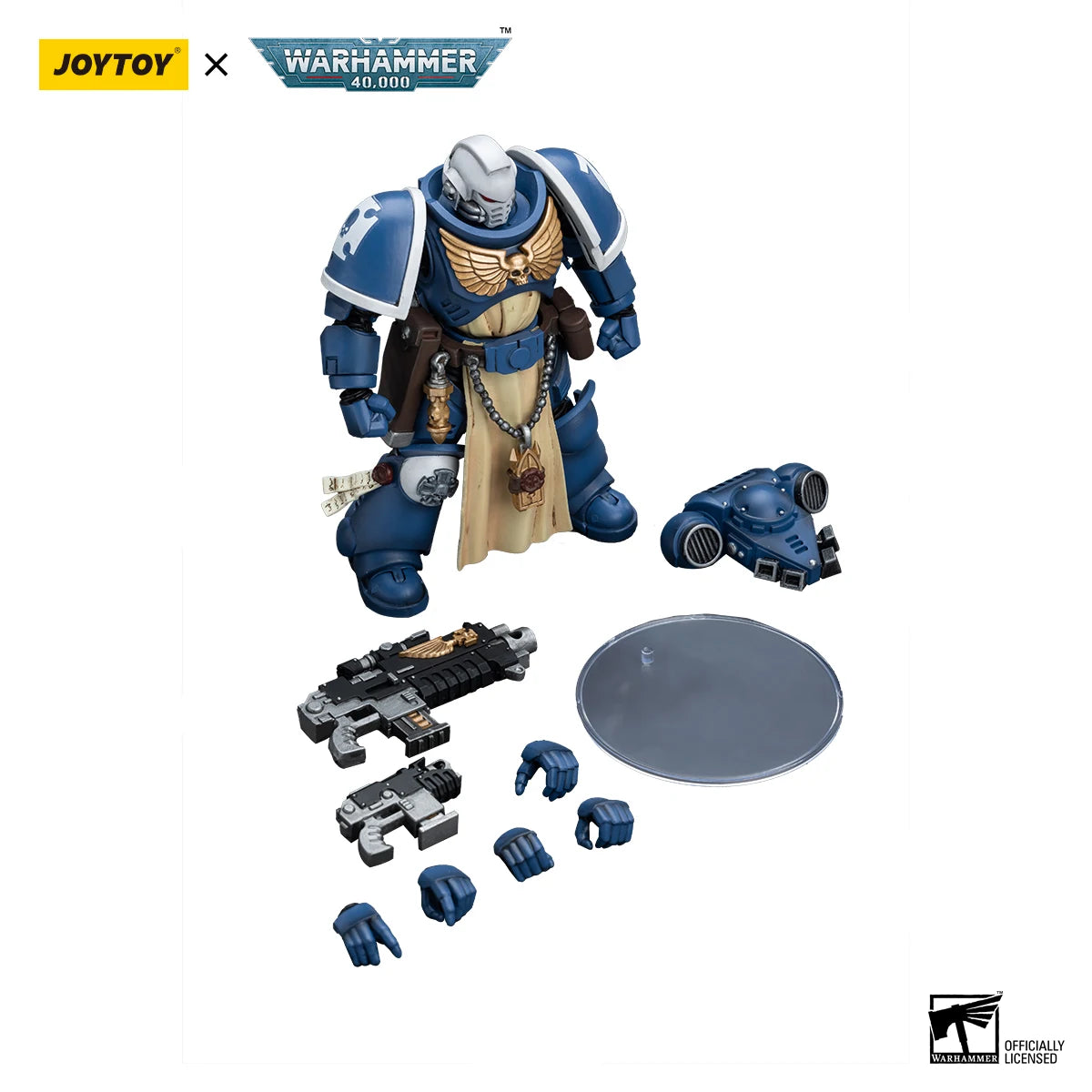 JOYTOY Warhammer 40K 1/18 Action Figures NEW Ultramarines Sternguard Veteran Anime Model Toys Gift