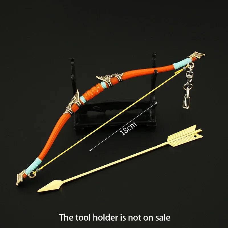 The Hyrule Fantasy Sword Keychains Link Game Periphery Metal  Collection Model Zeldas Keychain Ornament Crafts Gifts Toys