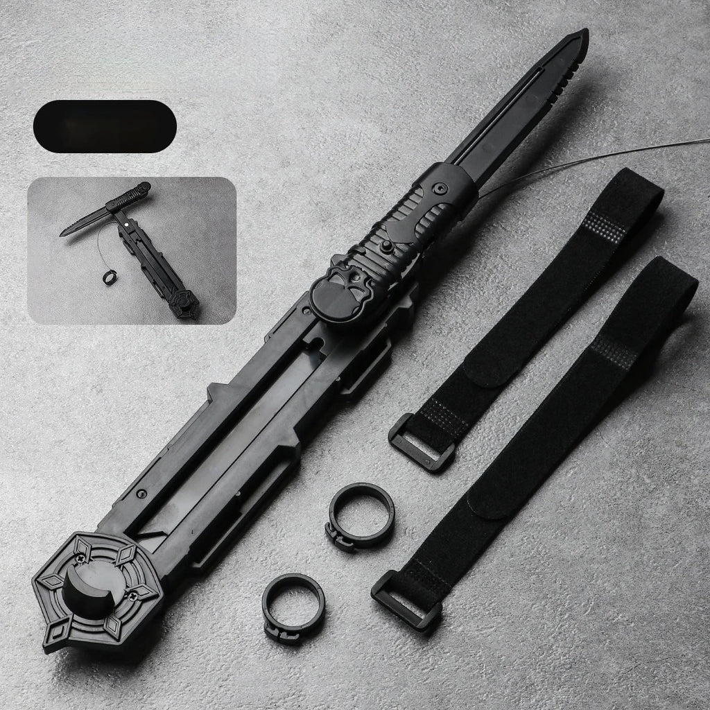 Assassin's Sleeve Sword Retractable Rotatable BladeToy Weapons Child Toy Interactive Cosplay Props Game Toy Birthday Party Gift