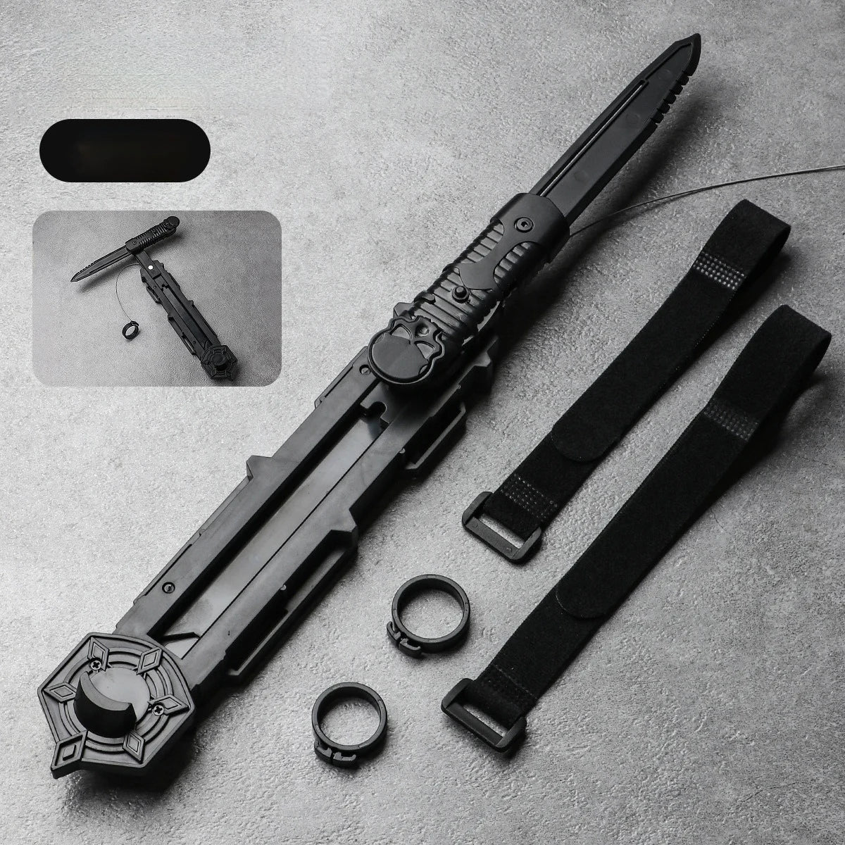 Assassin's Sleeve Sword Retractable Rotatable BladeToy Weapons Child Toy Interactive Cosplay Props Game Toy Birthday Party Gift