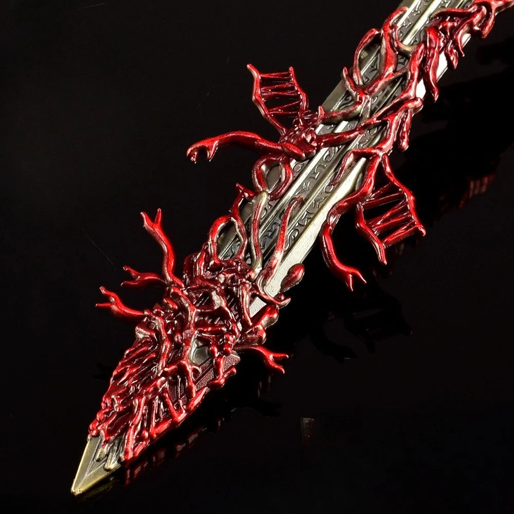 30CM Blasphemous Blade Game Peripheral Rykard Model All-metal Ornaments Sword Desktop Ornament Decoration Gift Collections Toy