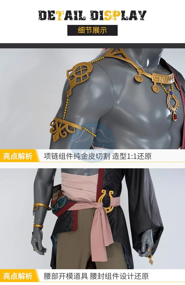 Exquisite props Hot New Ganondorf Cosplay Costume Halloween Christmas Role Playing Party Comic Exhibition customized