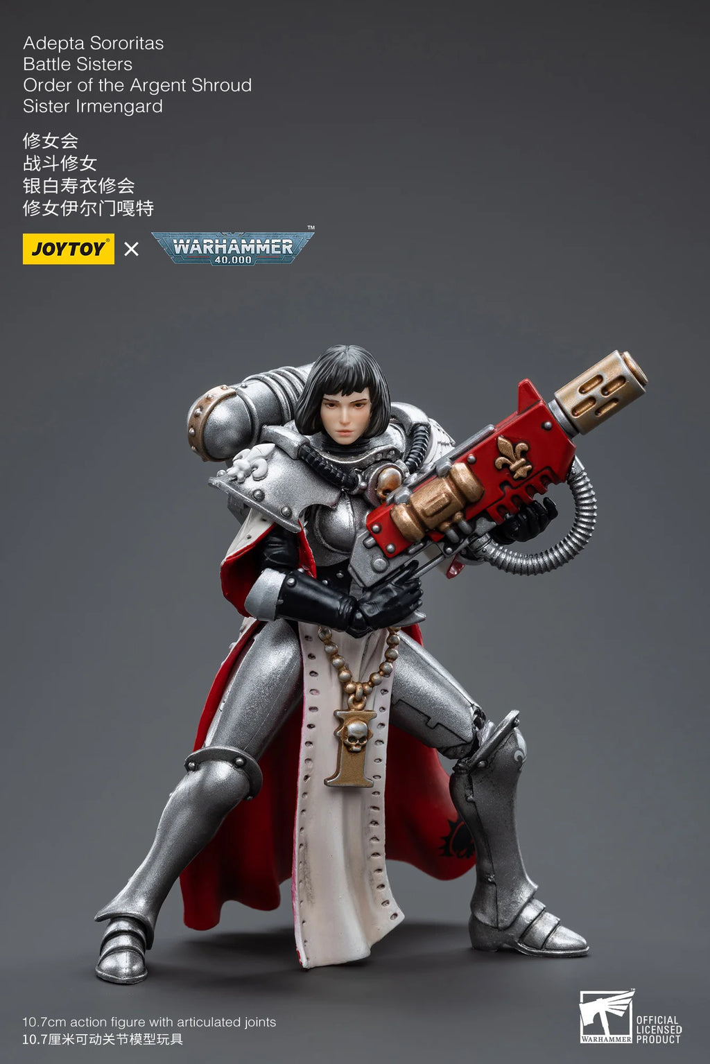 JOYTOY 1/18 Action Figure 40K The Horus Heresy Battle Sister Figures And Mechas Anime Military Model