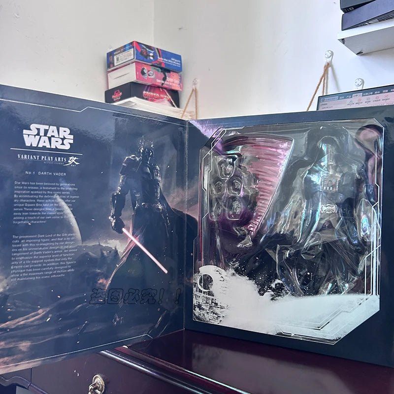 Play Arts Boba Fett Darth Vader Maul Stormtrooper Star Wars Figure Action Figures Model Collectible Gift For Boyfriend Funny Toy