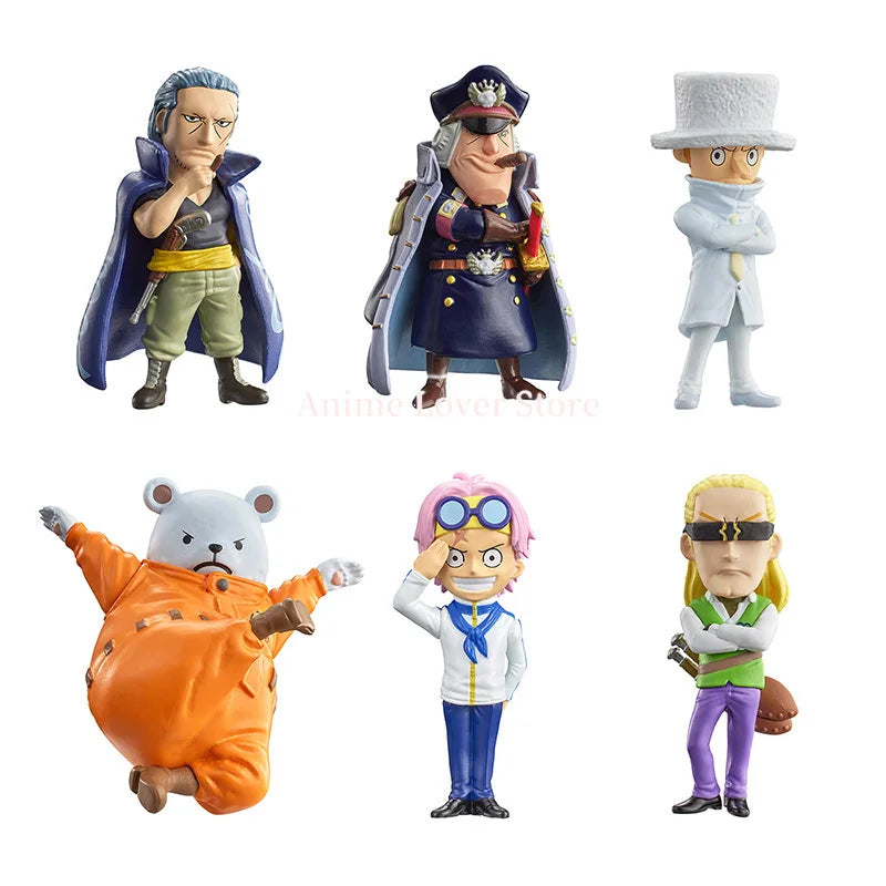 Bandai Original One Piece Gashapon Devil Fruits Vo.15 Vo.16 Vo.17 Luffy Bepo Shiliew Bonney Shanks Vegapunk Kuma Anime Figures