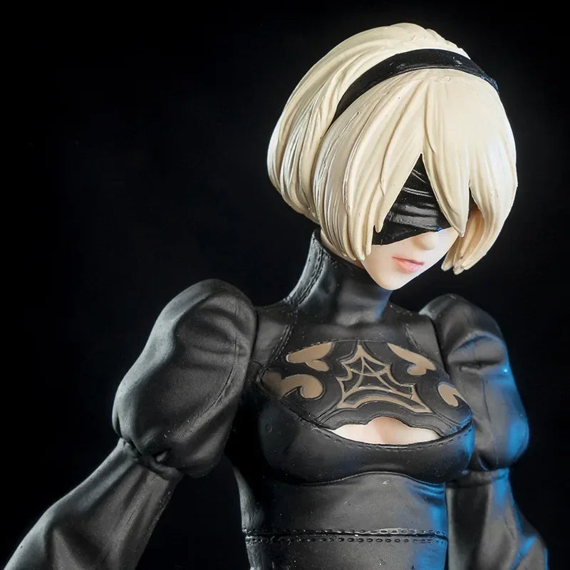 Yorha Figure NieR Automata 2B No.2 Tpye B Anime Figures Deluxe 28cm  Pvc Model Action Figurine Collection Decoration Toys Gifts
