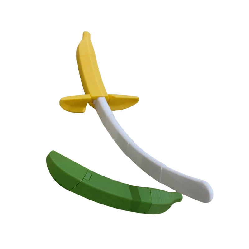 Gravity Katanas Sword Banana Shape Retractable Swords Decompression Katana Stress Relief Toy Knife Chindren Christmas Gifts