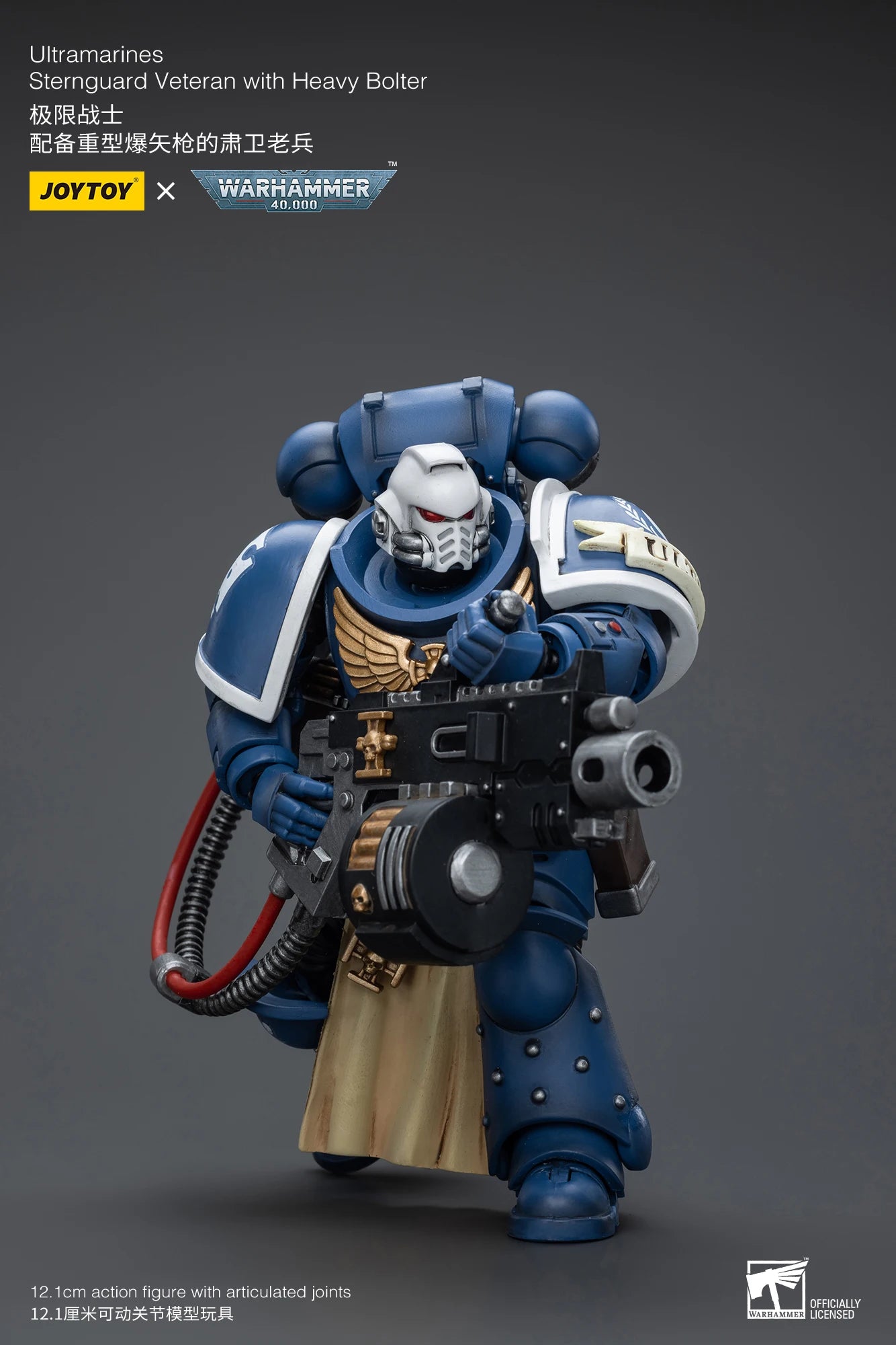 JOYTOY Warhammer 40K 1/18 Action Figures NEW Ultramarines Sternguard Veteran Anime Model Toys Gift
