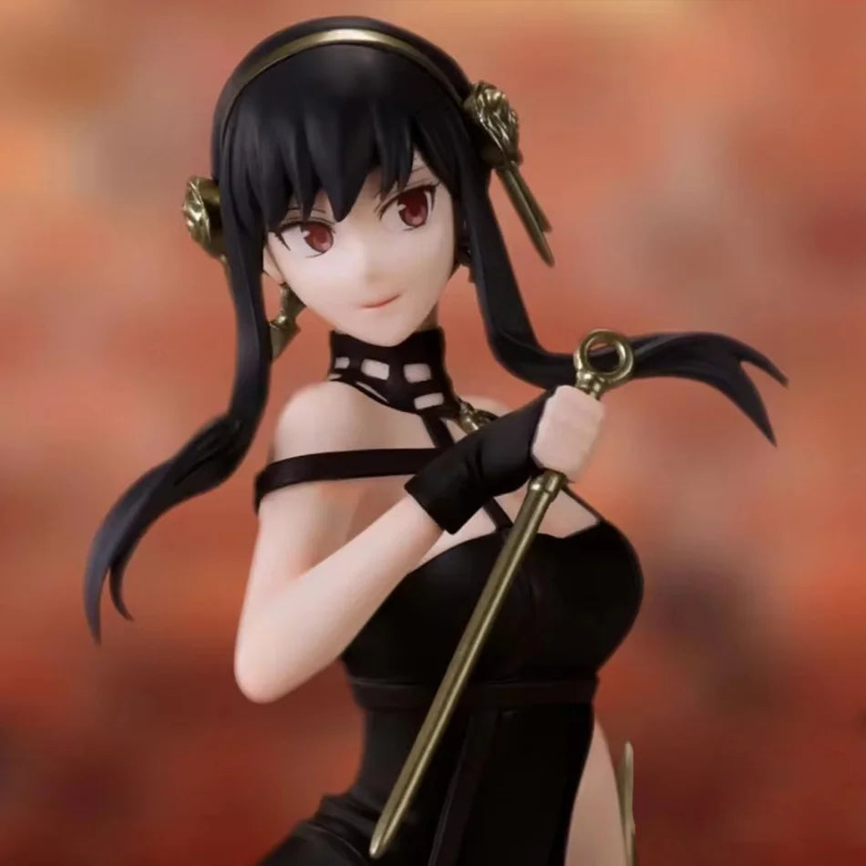 16CM SPY×FAMILY Anime Figure Kawai Anya Forger Yor Forger Action Figures Standing Figurine Collectible Model Doll Toys In Stock