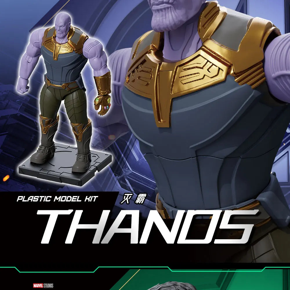 Fondjoy Iron Man MK50 Action Figures Hulk Spider-Man Thanos 1/12 Assembled Toy Model Collect Ornaments Boy Toy Birthday Gifts