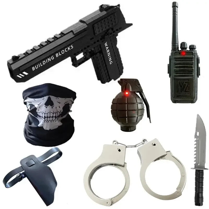 Cosplay Glock Toy Performance Prop Model for Boys Girls Toy Gun for Photography Filming Props Non Firing Cosplay Play Accessory