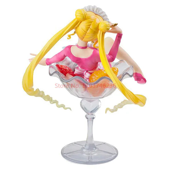 New Arrival 12cm Sailor Moon Anime Figures Doll Tsukino Usagi Action Figurine Pvc Kawaii Model Collection Toy Cute Birthday Gift