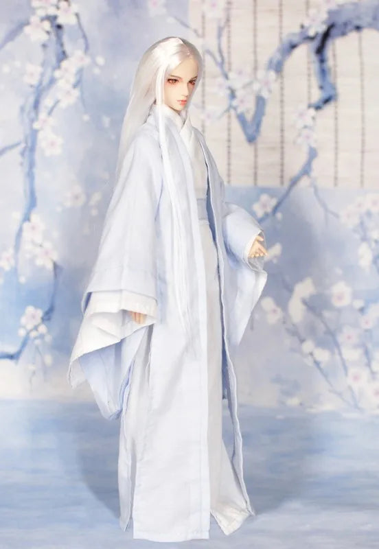 30cm Doll Chinese Ancient Costume Accessories 1/6 Male BJD Doll Figures Flexible Body Boy Doll Long Hair Boyfriend Toys Gift