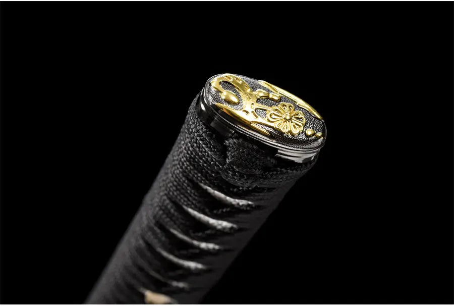 Gold Dragon Katanas 1045 Blade Real Chinese Swords Handmade Full Tang 41 Inch Cosplay Catana Decoration Swords