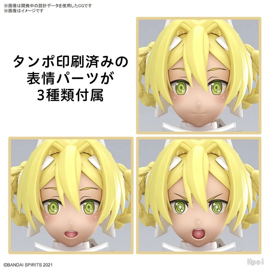 Bandai Original Genuine 30 Minutes Sisters Yufia Eliene Stipla Laranel Siana Farina Neverlia Rishetta Palyton Models Toy Figures
