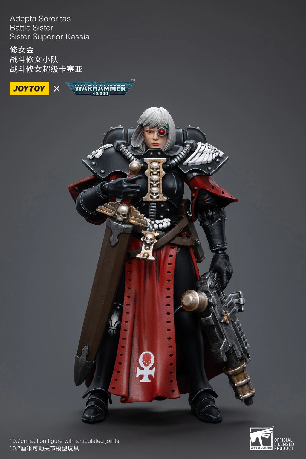 JOYTOY 1/18 Action Figure 40K The Horus Heresy Battle Sister Figures And Mechas Anime Military Model