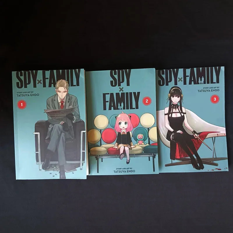 English Version Japanese Anime SPY×FAMILY Official Comic Book Volume (Spy Play House) Espionage, Action, Family, Comedy Book