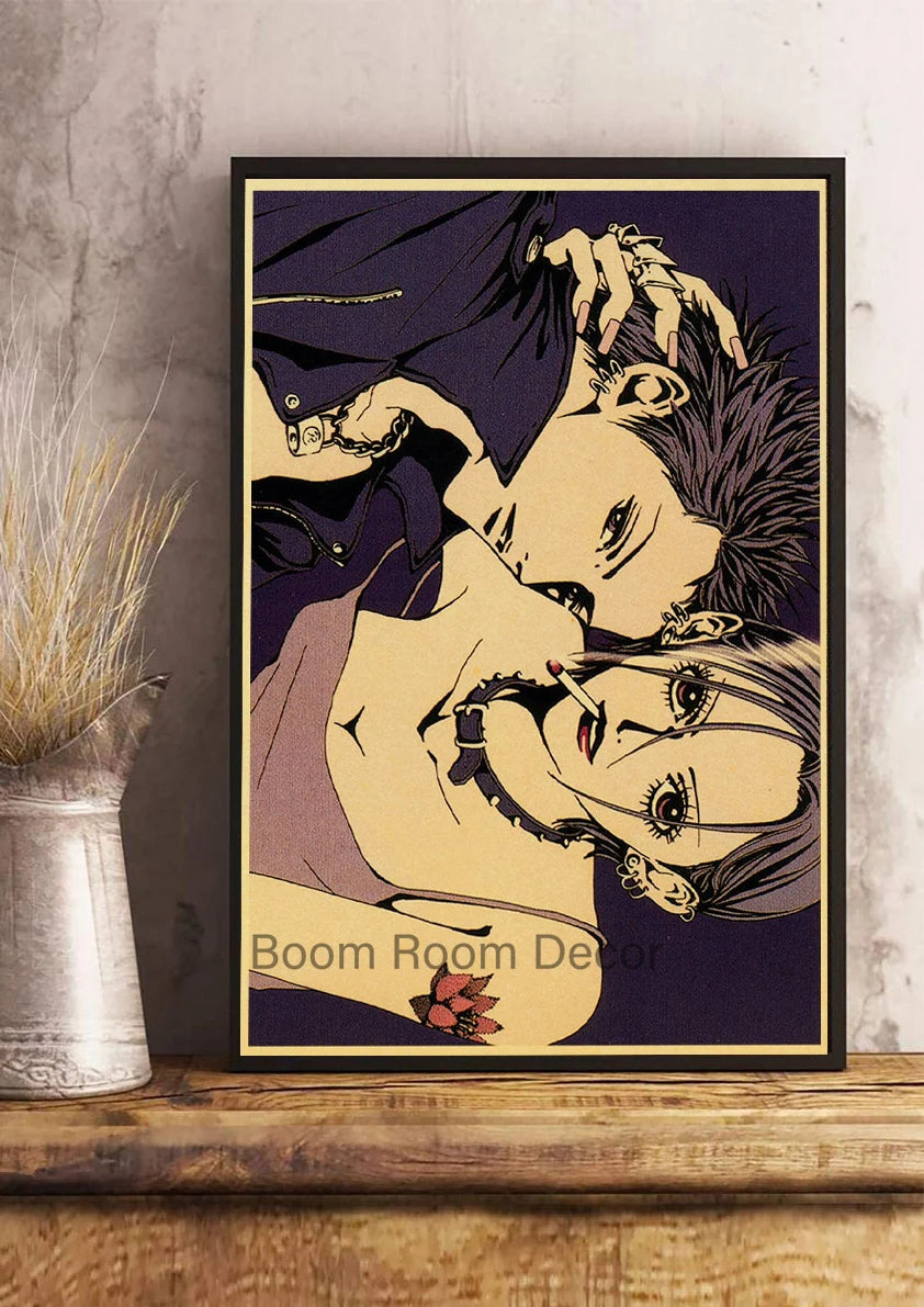 NANA Retro Kraft Poster