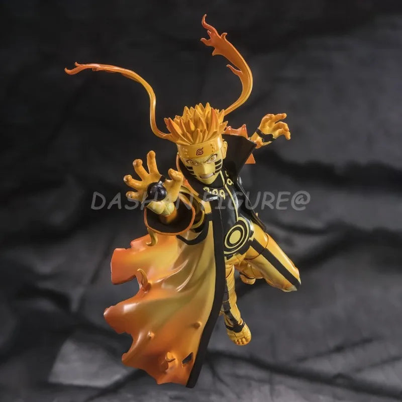 NARUTO Shippuden Action Figure SHF Uzumaki Naruto Kurama Figures 16cm Anime Rasengan Movable Model Toys Desktop Ornaments Doll