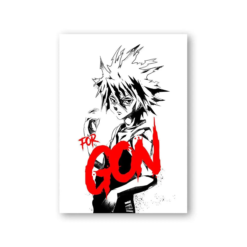 Hunter x Hunter Retro Poster