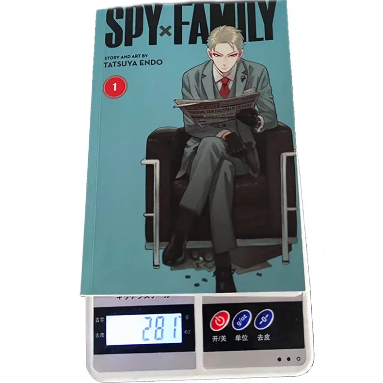 English Version Japanese Anime SPY×FAMILY Official Comic Book Volume (Spy Play House) Espionage, Action, Family, Comedy Book