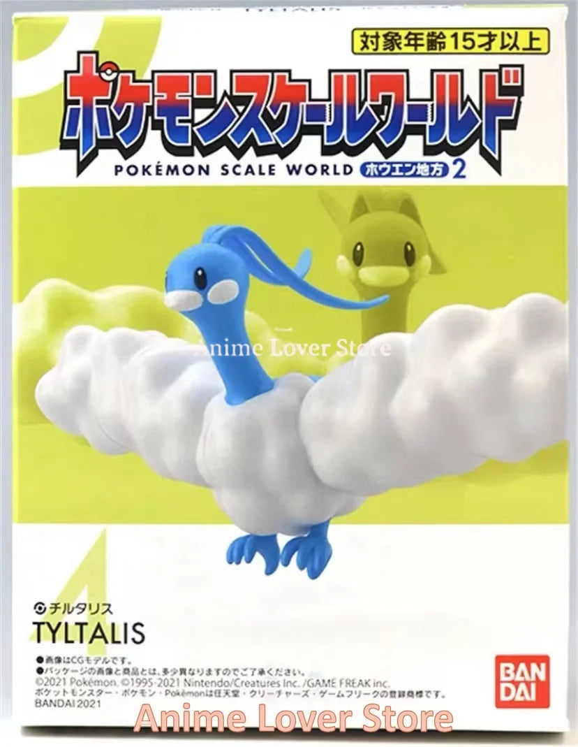 Bandai Original Scale World POKEMON Hoenn Region May Brendan Swablu Altaria Ralts Gardevoir Anime Figures Toys