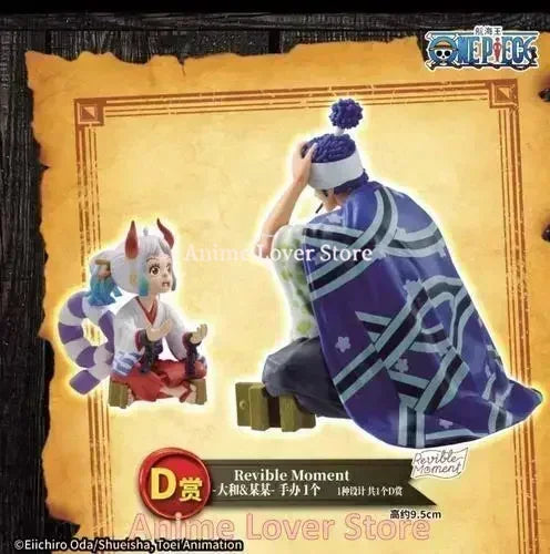 Bandai Original One Piece Ichiban Kuji Shanks Straw Hat Luffy Law Corazon Robin Olvia Yamato Anime Figures Toys for Kids Gift