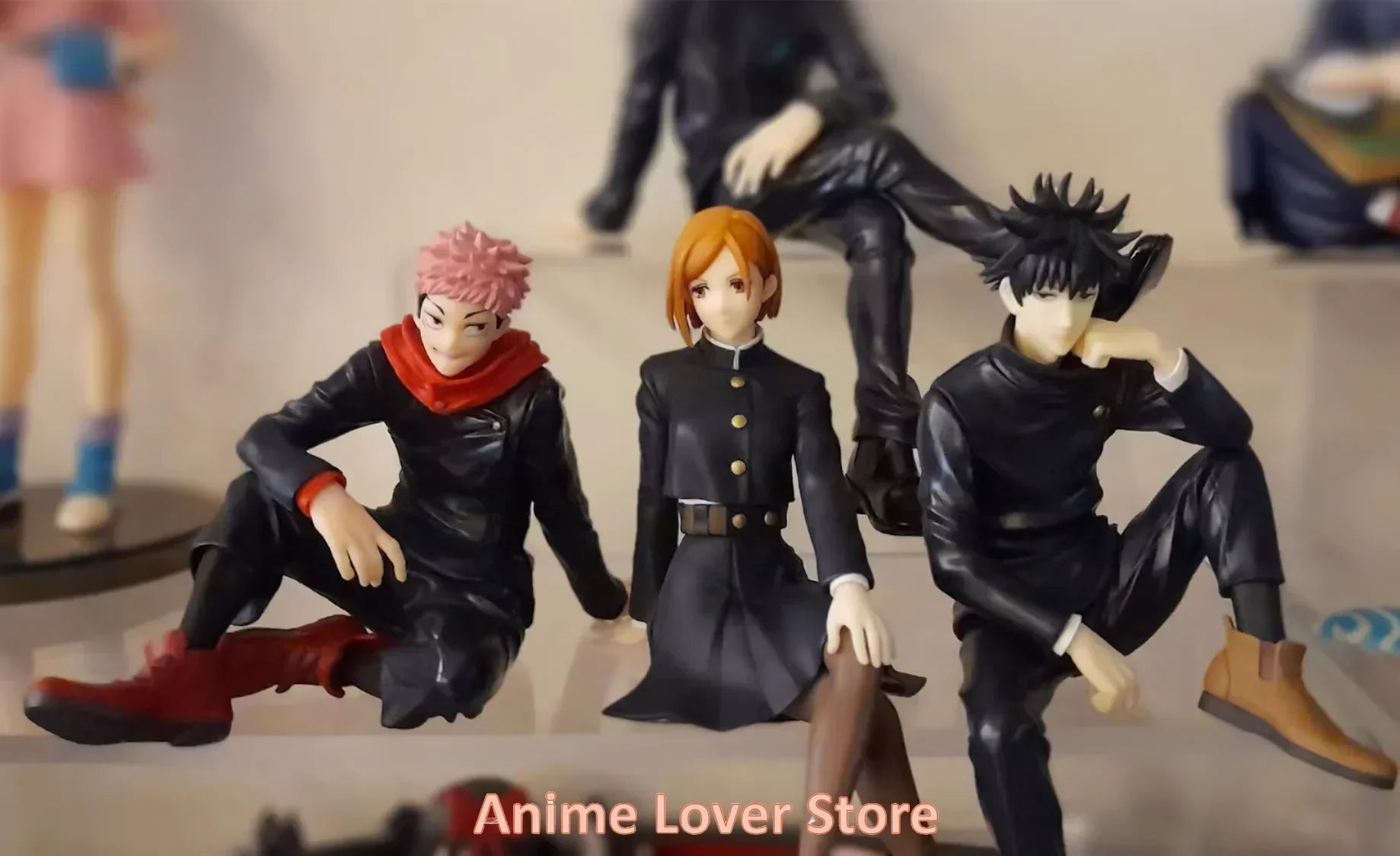 FURYU Original Jujutsu Kaisen Satoru Gojo Nanami Kento Itadori Yuji Fushiguro Megumi Kugisaki Nobara Noodle Stopper Figures