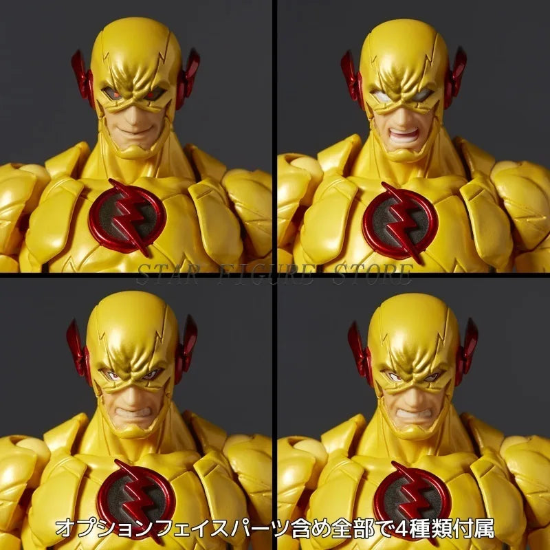 Amazing Yamaguchi Flash Spider-man Action Figure PVC Movable Collectible Toys Revoltech Black Panther Flashpoint Figures Model
