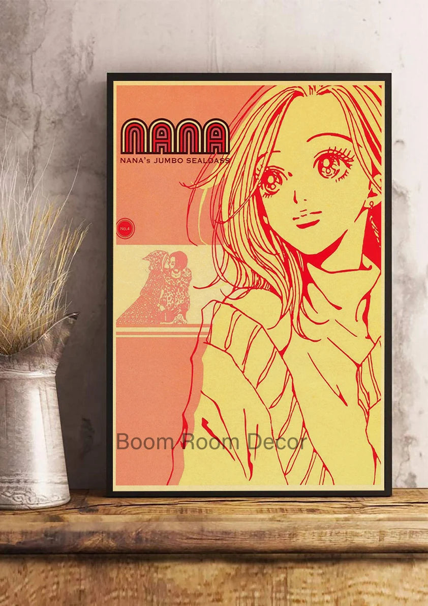 NANA Retro Kraft Poster