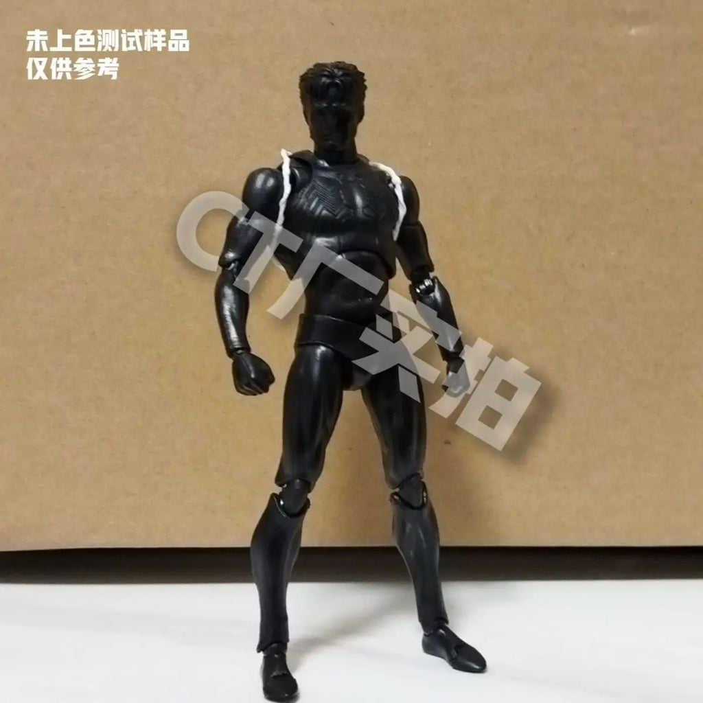 CT 1/12 The Amazing Spider-Man MAFEX 147 S.H.Figuarts Spider Man Venom symbiotic Black Suit Anime  Action Figures 6" Model Toy