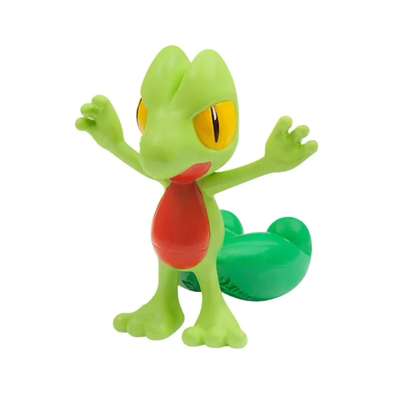 TOMY WCT Super Cute Pokemon Figures Kawaii Pikachu Piplup Vulpix Meowth Cubone Marshadow Axew Keldeo Mini 4cm Children toys