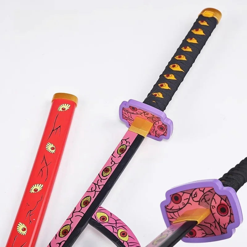104cm Large Katana Schwert Wood Blade Sword Anime Cosplay Prop Ninja Knife Real Size Japanese Katana Original Samurai Sabre Gift