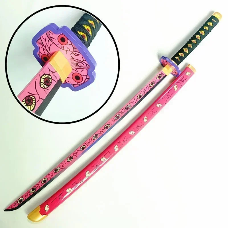 104cm Large Katana Schwert Wood Blade Sword Anime Cosplay Prop Ninja Knife Real Size Japanese Katana Original Samurai Sabre Gift