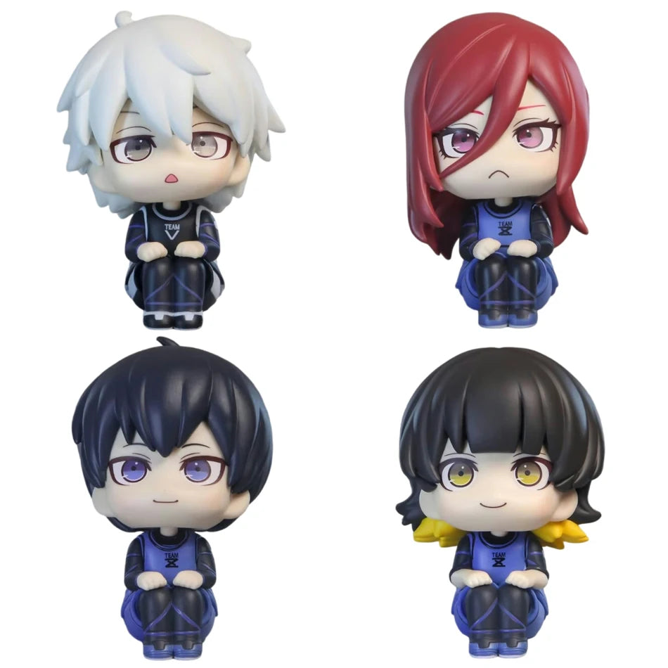 Blue Lock Anime Figure Isagi Yoichi Chigiri Hyoma Bachira Meguru Nagi Seishiro Action Figures Collection Model Figurine Doll Toy