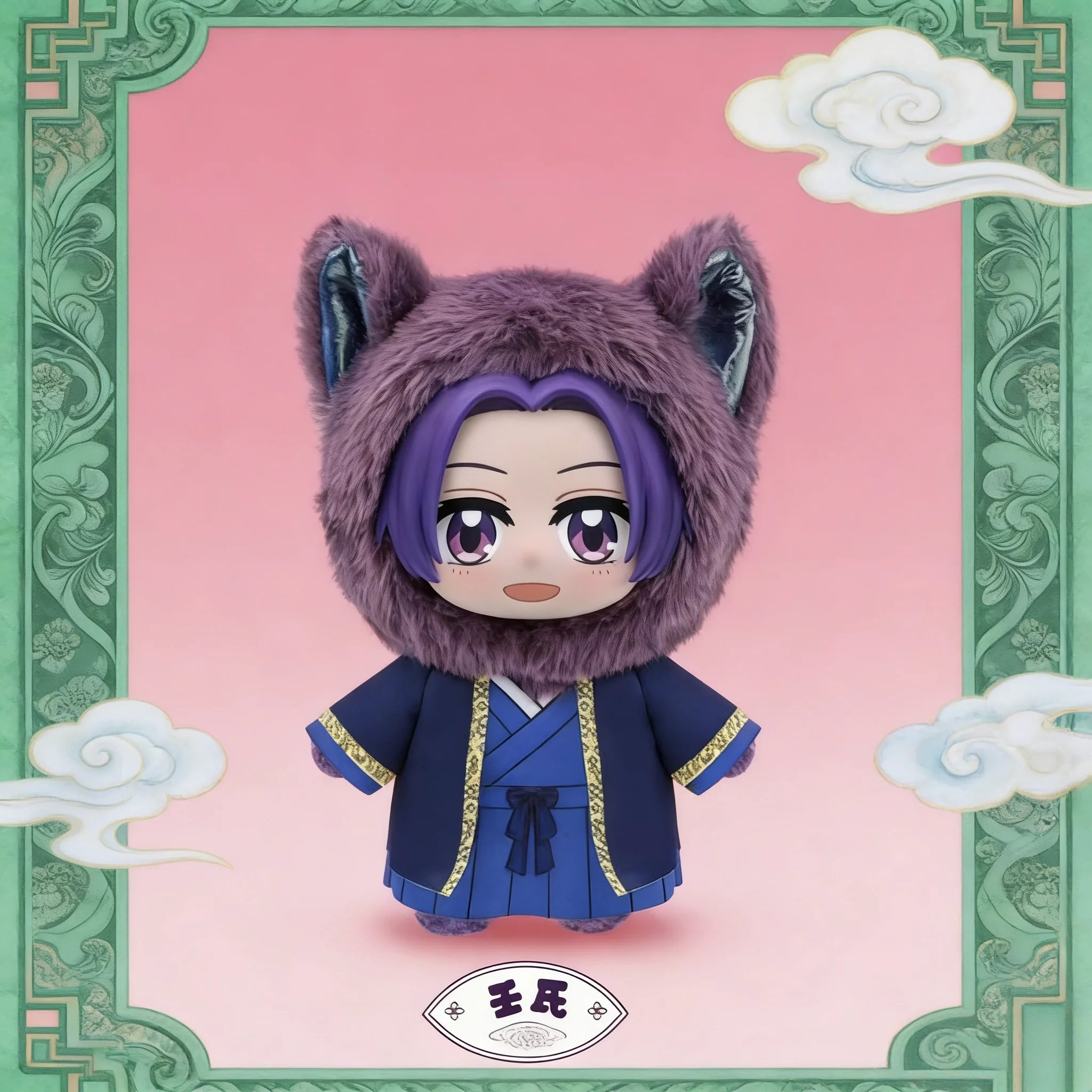 Original Eaki The Apothecary Diaries Series Vinyl Face Blind Box Anime Peripheral Bag Pendant Collection Toys Kids Gifts