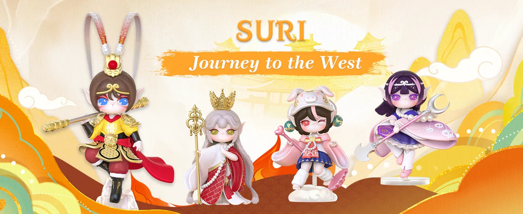 Robotime Rolife Suri Journey to the West Series Blind Box Action Figures Doll Toys Surprise Box Lady Toys - SIXX0