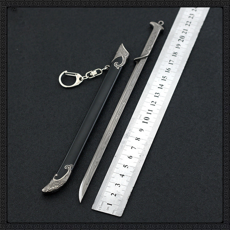 Thranduil's Sword Replica - 22cm/8.66in Sword Zinc Alloy Model, Non-Sharp, with Sheath, Ideal for Gifting, or Desk Display