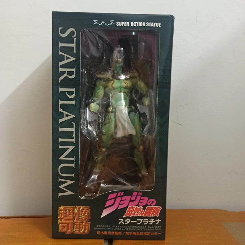 Anime Jojo Bizzare Adventure Figure Jotaro Kujo Star Platinum Kujo Jotaro Group Josuke Higashikata Killer Queen Second Figures