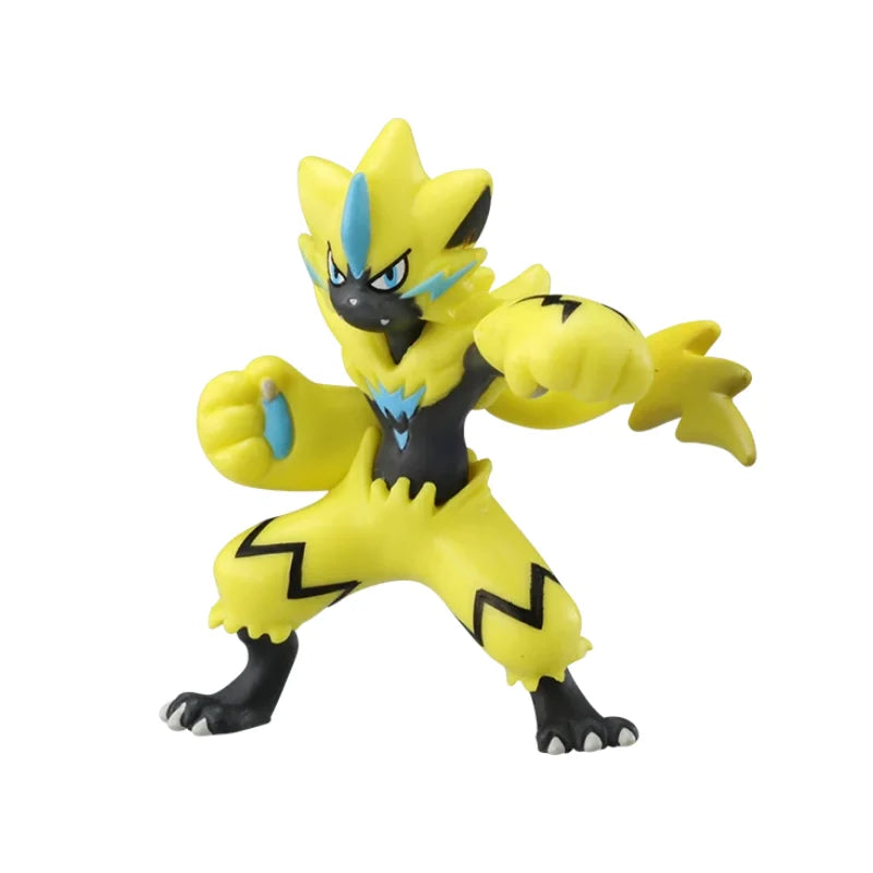 TOMY WCT Super Cute Pokemon Figures Kawaii Pikachu Piplup Vulpix Meowth Cubone Marshadow Axew Keldeo Mini 4cm Children toys