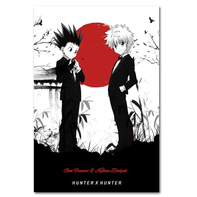 Hunter x Hunter Retro Poster