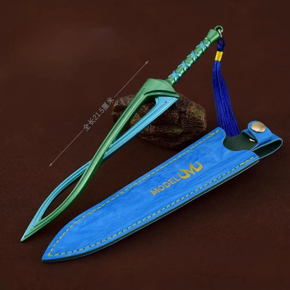 The Hyrule Fantasy Sword Keychains Link Game Periphery Metal  Collection Model Zeldas Keychain Ornament Crafts Gifts Toys