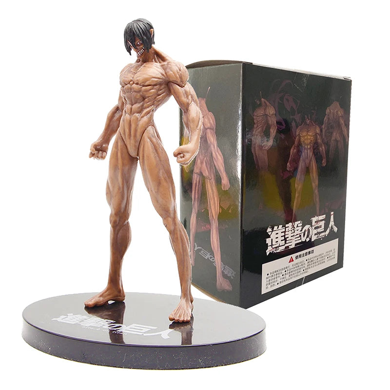 16cm Anime Attack on Titan Figures Beast Colossal The Founding Armored Titan Action Figure PVC Collection Eren Figure Model Toys