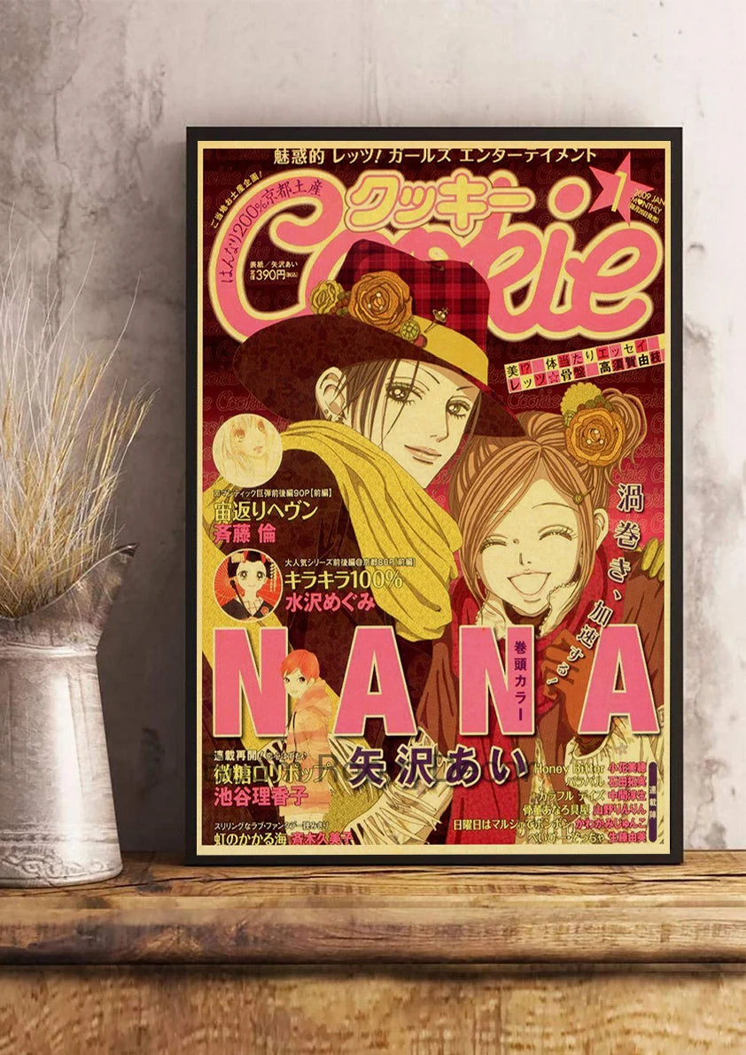 NANA Retro Kraft Poster