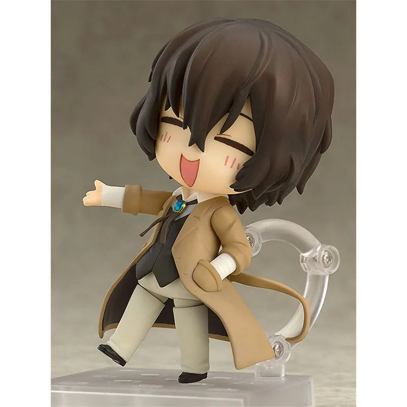 Q Version Dazai Osamu Figure Ryunosuke Akutagawa 1191 Chuya Nakahara Figure 657 676 Bungo Stray Dogs Action Figures Toys Gifts